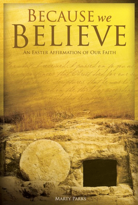 Book cover for Because We Believe - Choral Book