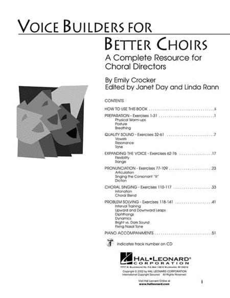 Voice Builders for Better Choirs image number null