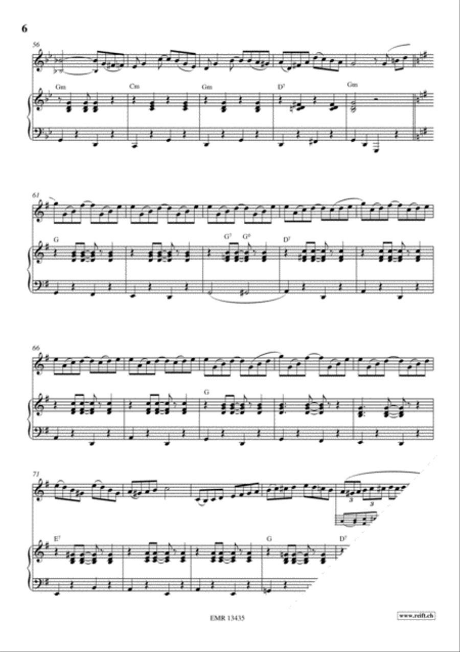 Tico Tico Flute Solo scores gallery preview page 6