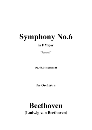Book cover for Beethoven-Symphony No.6(Pastoral),Op.68,Movement II,for Orchestra