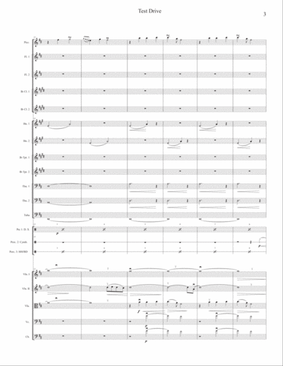 Test Drive Full Orchestra scores gallery preview page 3