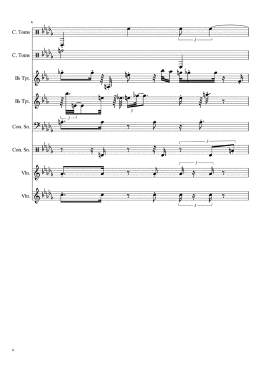 Clum Clum Small Ensemble scores gallery preview page 6