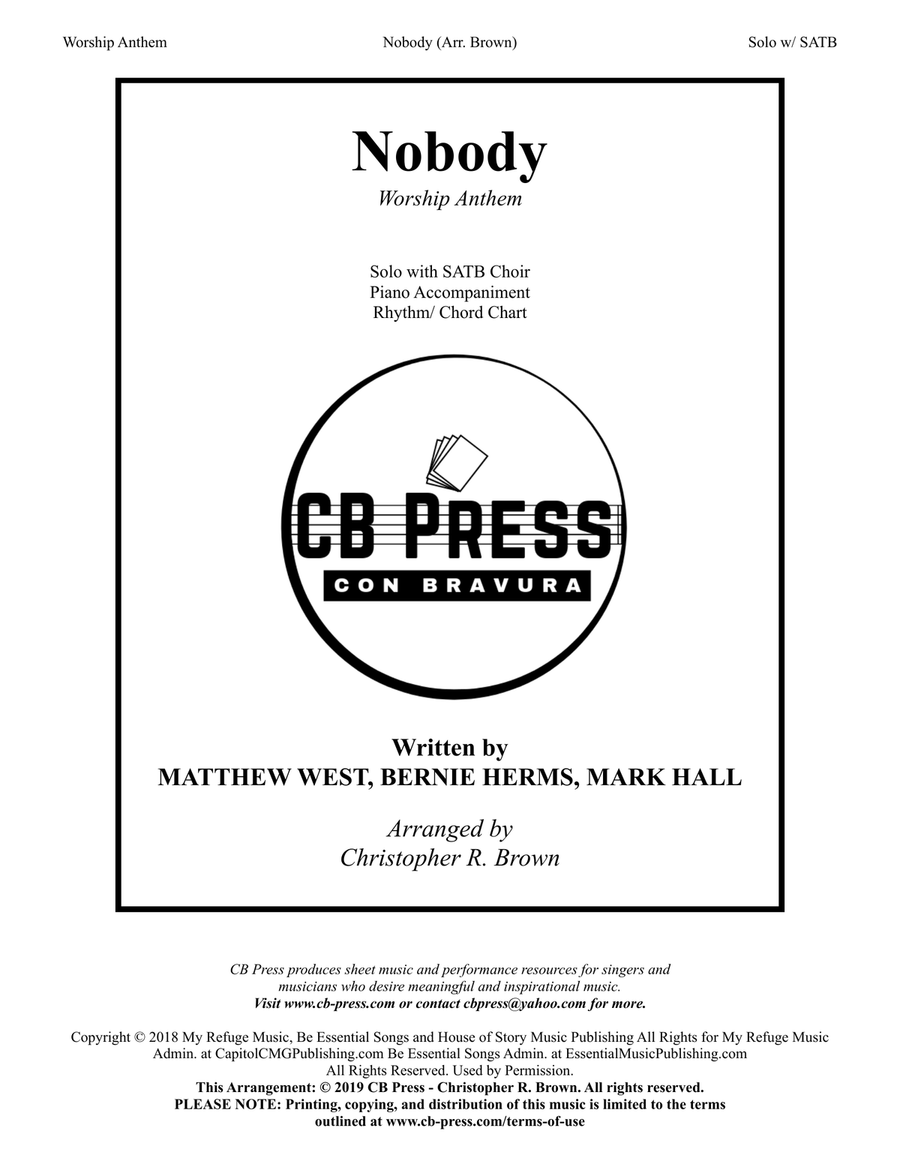 Nobody 4-Part scores gallery preview page 1