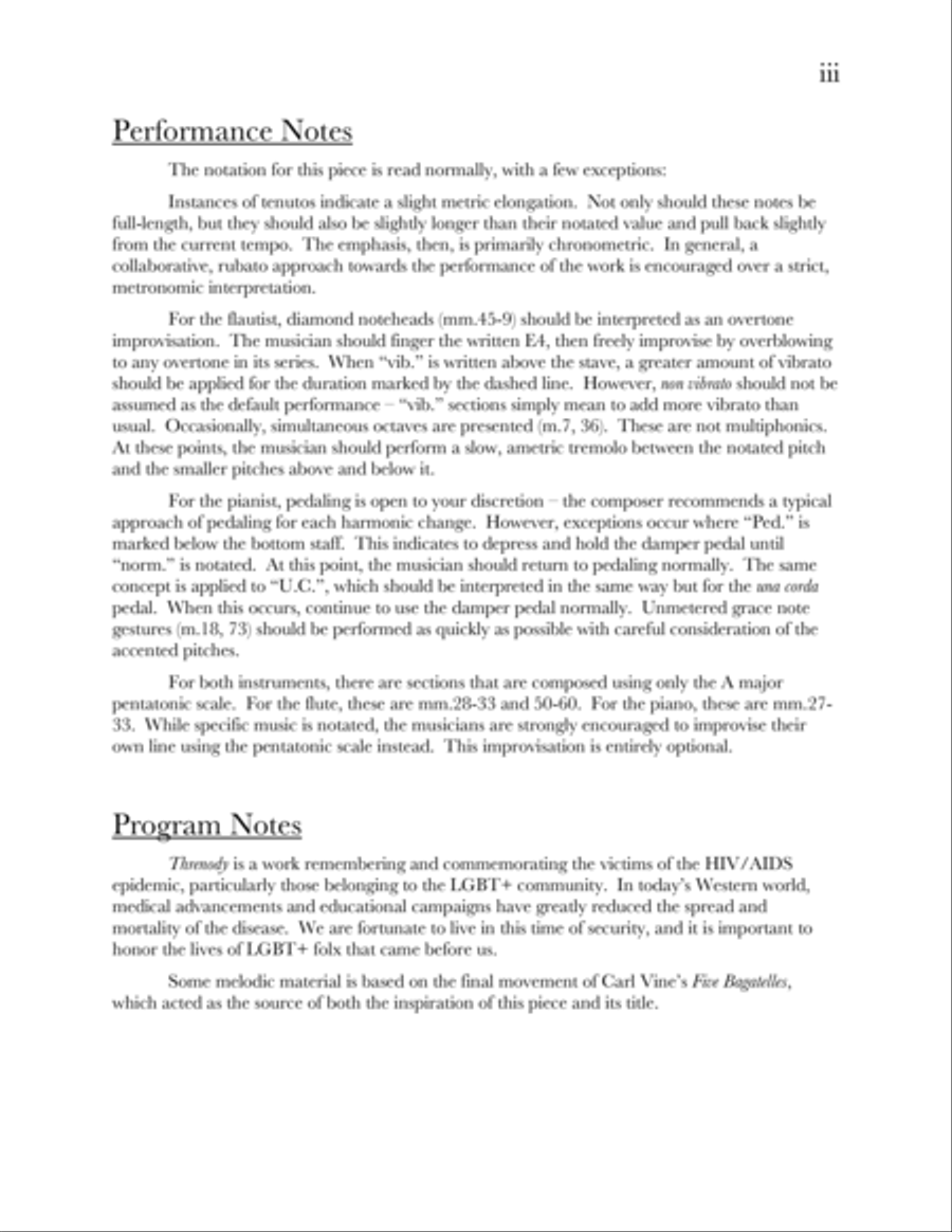 Threnody Woodwind Duet scores gallery preview page 3