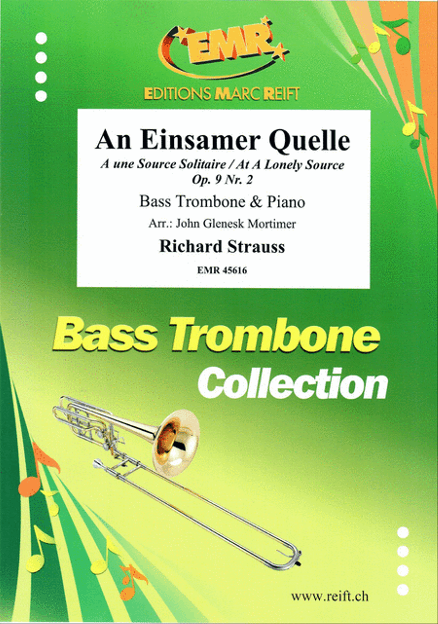 An Einsamer Quelle An Einsamer Quelle Bass Trombone scores gallery preview page 1