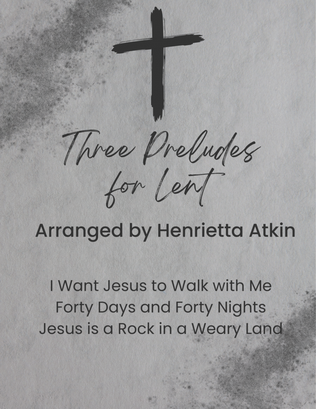 Book cover for Three Preludes for Lent