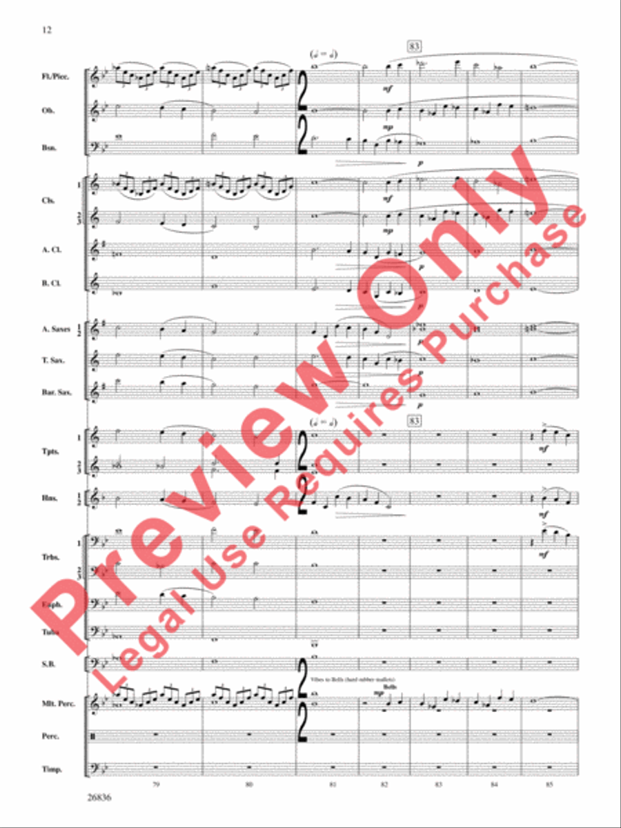 Eire Concert Band scores gallery preview page 13