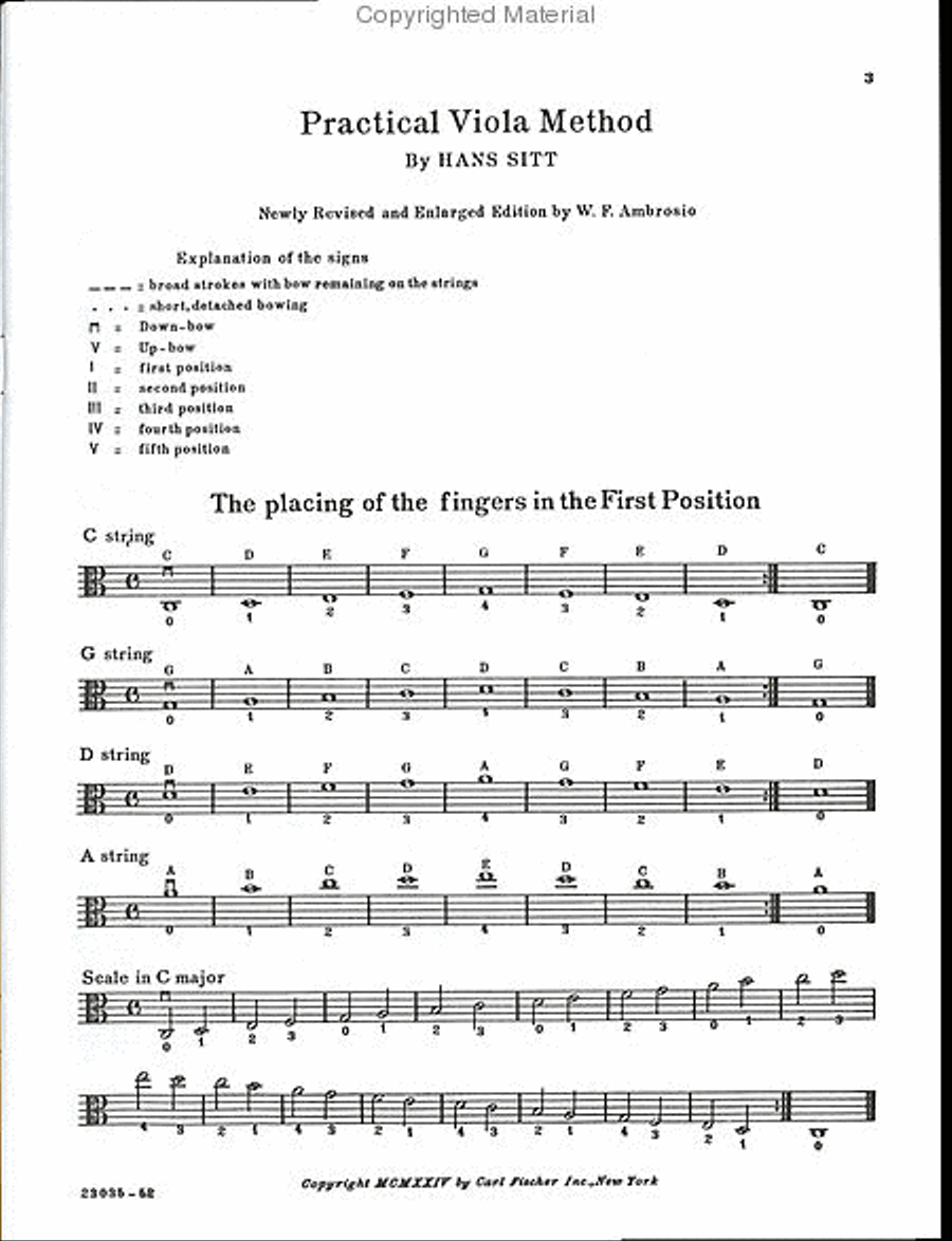 Practical Viola Method