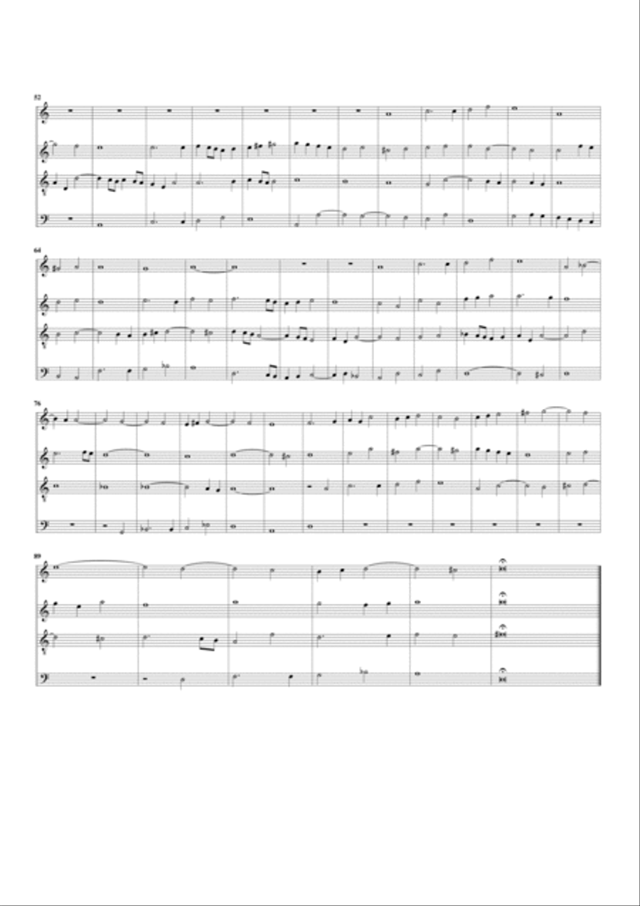 Ricercare no.11, FbWV 411 Recorder scores gallery preview page 3
