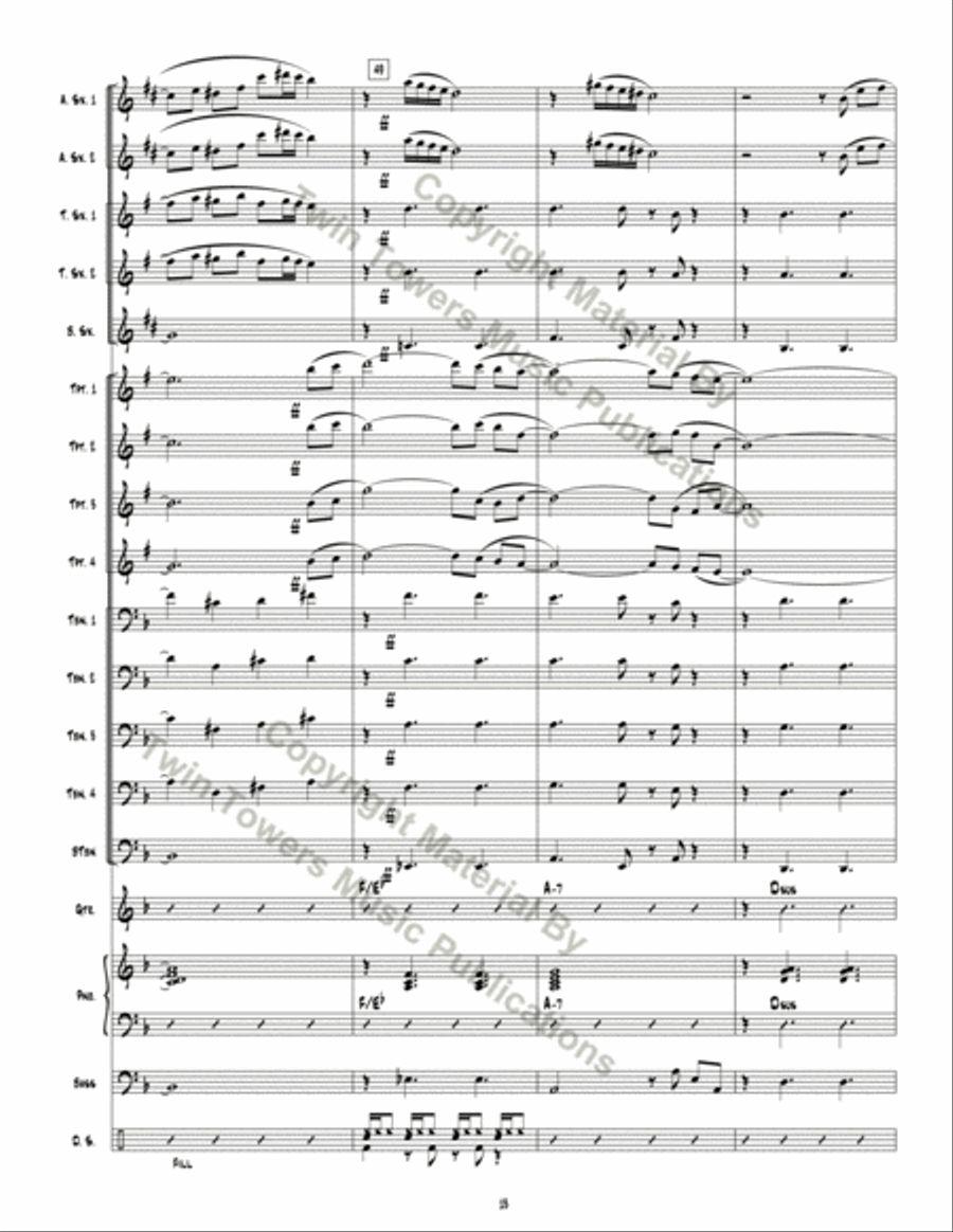 Far Out Far Out Jazz Ensemble scores gallery preview page 14