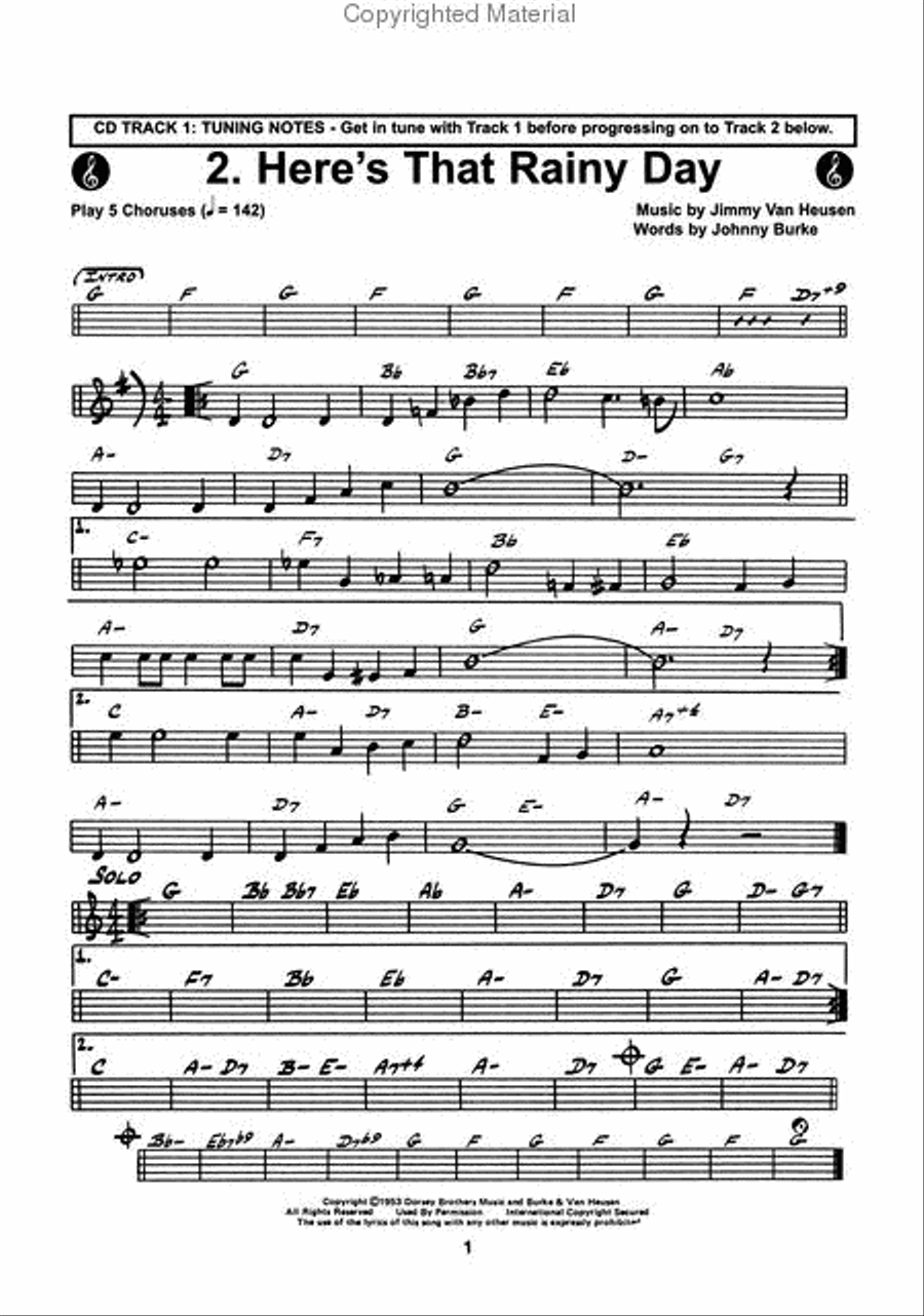 Volume 23 - One Dozen Standards Voice scores gallery preview page 2