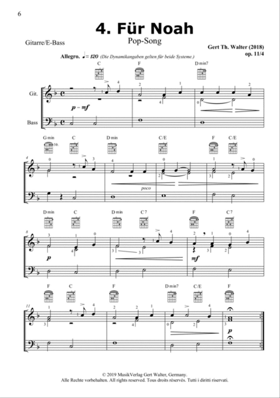 Guitar Pop Romanticists Guitar Pop Romanticists String Duet scores gallery preview page 4