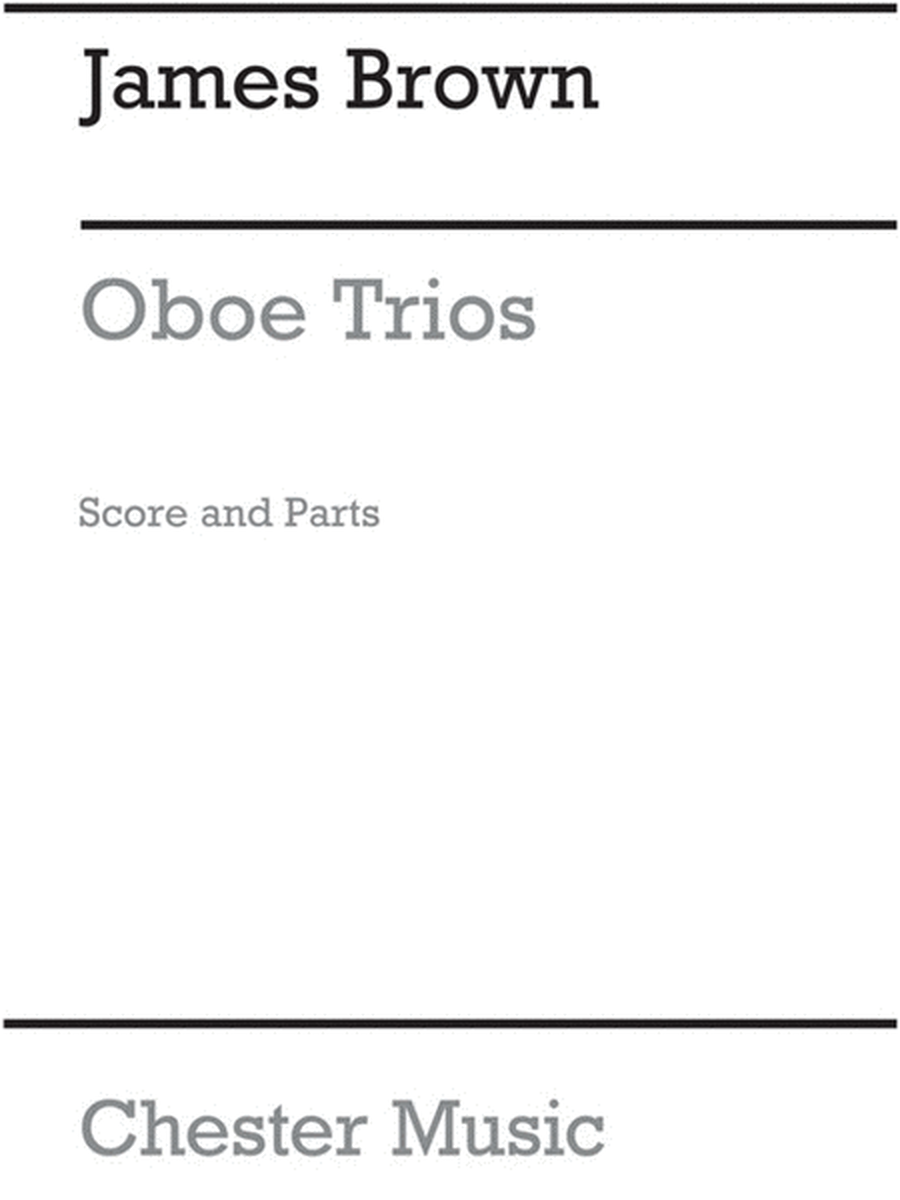 Oboe Trios Vol.1(Ed.Brown)(Archive Ed.)