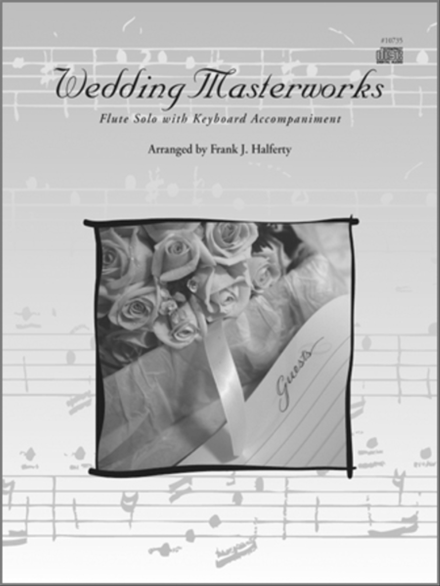 Wedding Masterworks - Flute book & MP3's Flute Solo scores gallery preview page 1