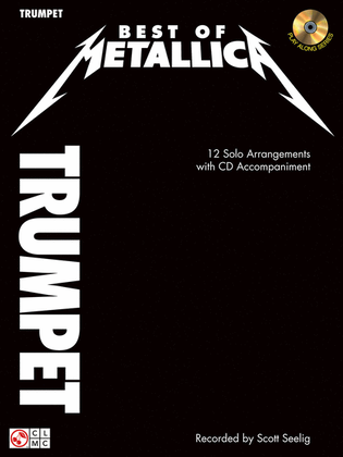 Book cover for Best of Metallica for Trumpet