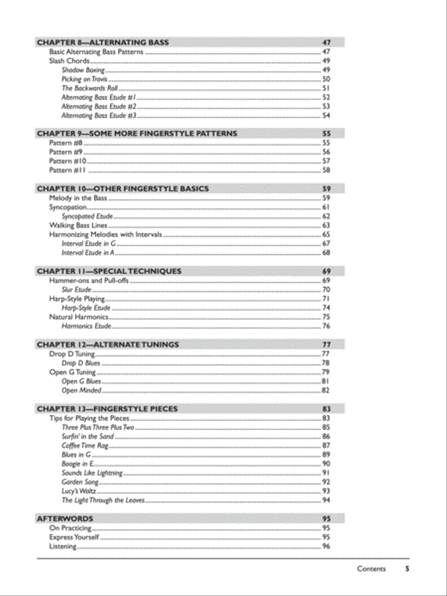 Complete Fingerstyle Guitar Method Complete Edition Acoustic Guitar scores gallery preview page 6