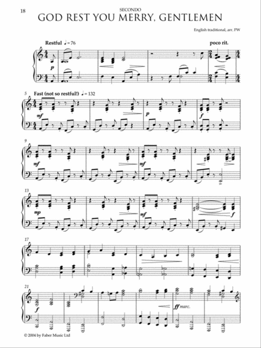 After Hours Christmas Piano Solo scores gallery preview page 3