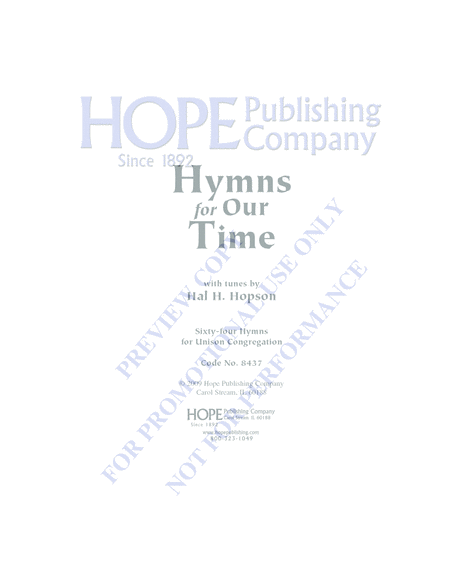 Hymns for Our Time