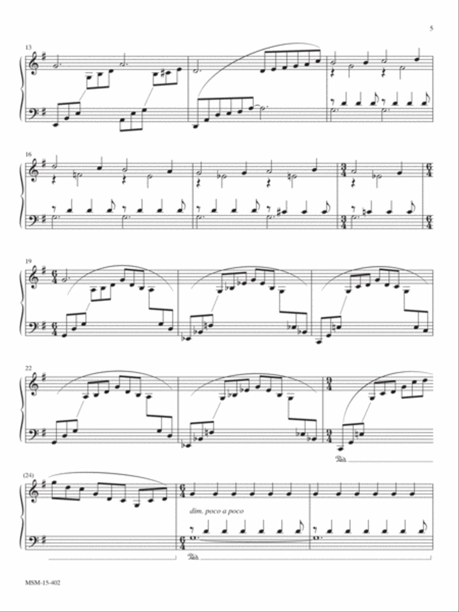 Hymn to Joy Piano Solo scores gallery preview page 5