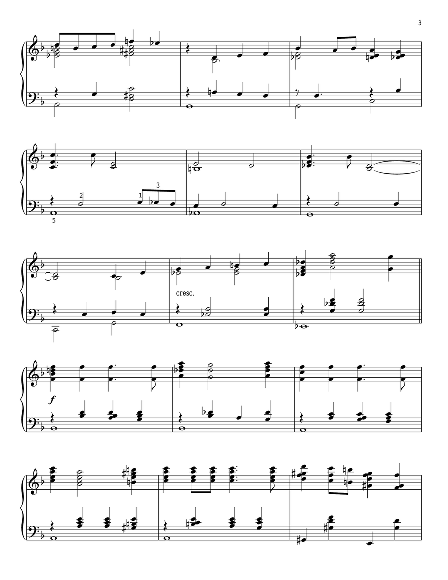 They Say It's Wonderful Piano Solo scores gallery preview page 3