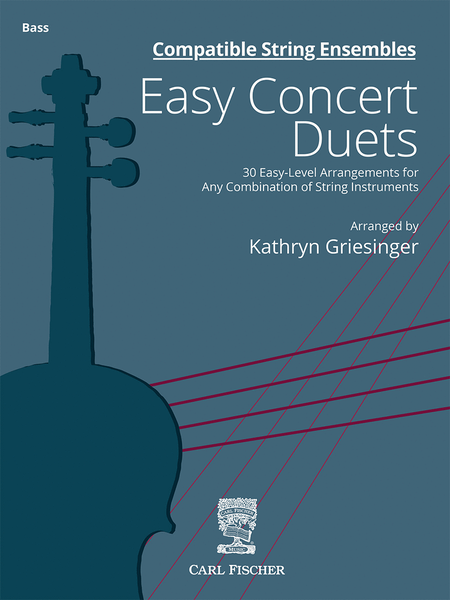 Compatible String Ensembles: Easy Concert Duets (Bass)