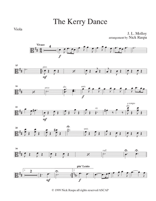 Kerry Dance -(String Orchestra) Viola part