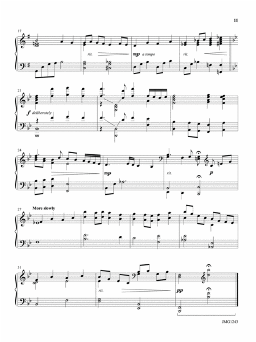 HymnBuilder: The Music of Lowell Mason for Solo Piano Piano Solo scores gallery preview page 12