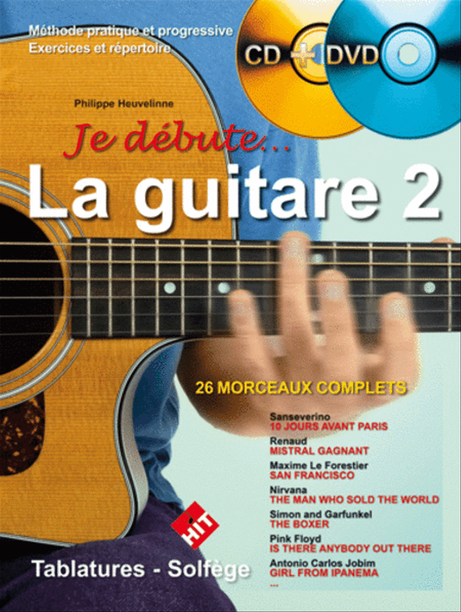 Je Débute la Guitare 2 Guitar scores gallery preview page 1
