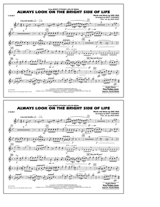 Always Look On The Bright Side Of Life (arr. Conaway & Holt) - F Horn