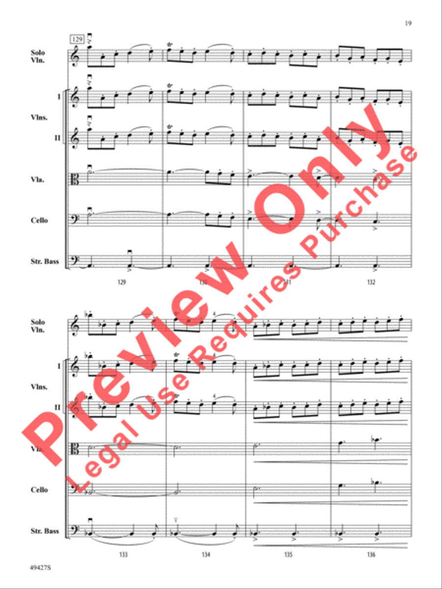 Fireball Fireball String Orchestra scores gallery preview page 20