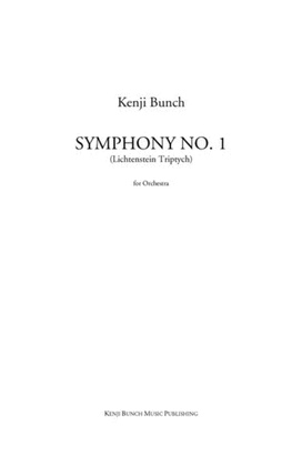 Symphony No. 1: Lichtenstein Triptych (score)