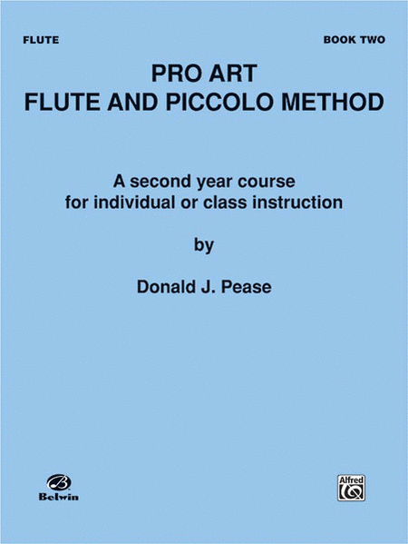 Pro Art Flute and Piccolo Method, Book 2