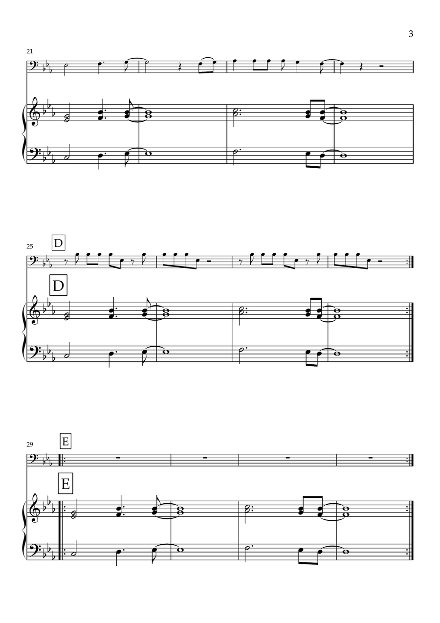 All My Life Chamber Music scores gallery preview page 3