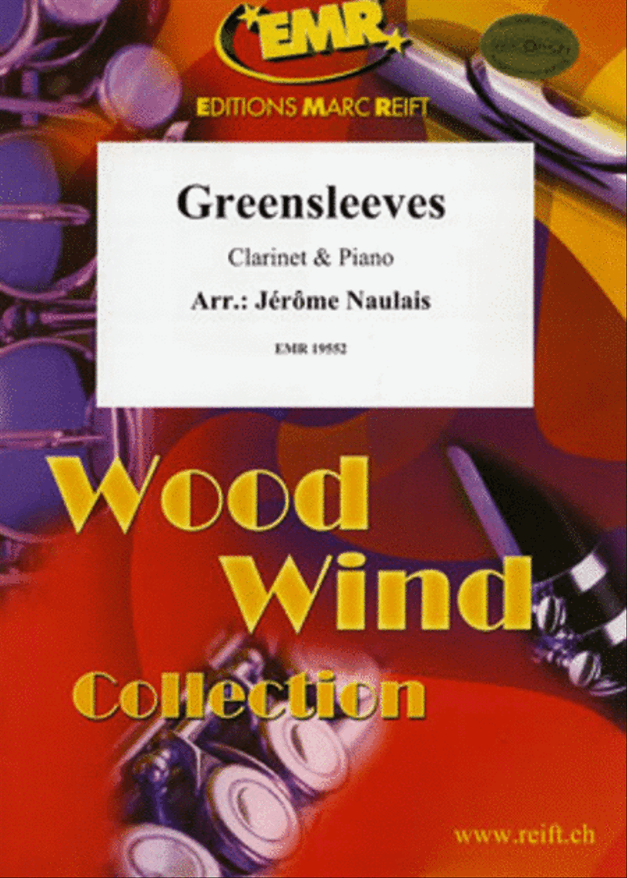 Greensleeves Clarinet Solo scores gallery preview page 1