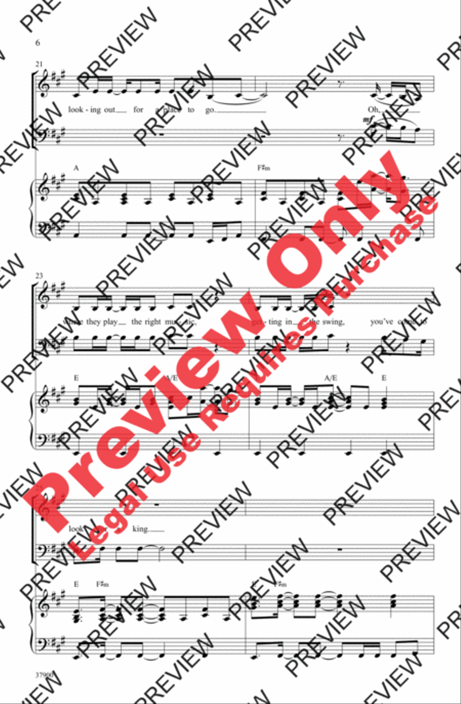 Dancing Queen 3-Part scores gallery preview page 17