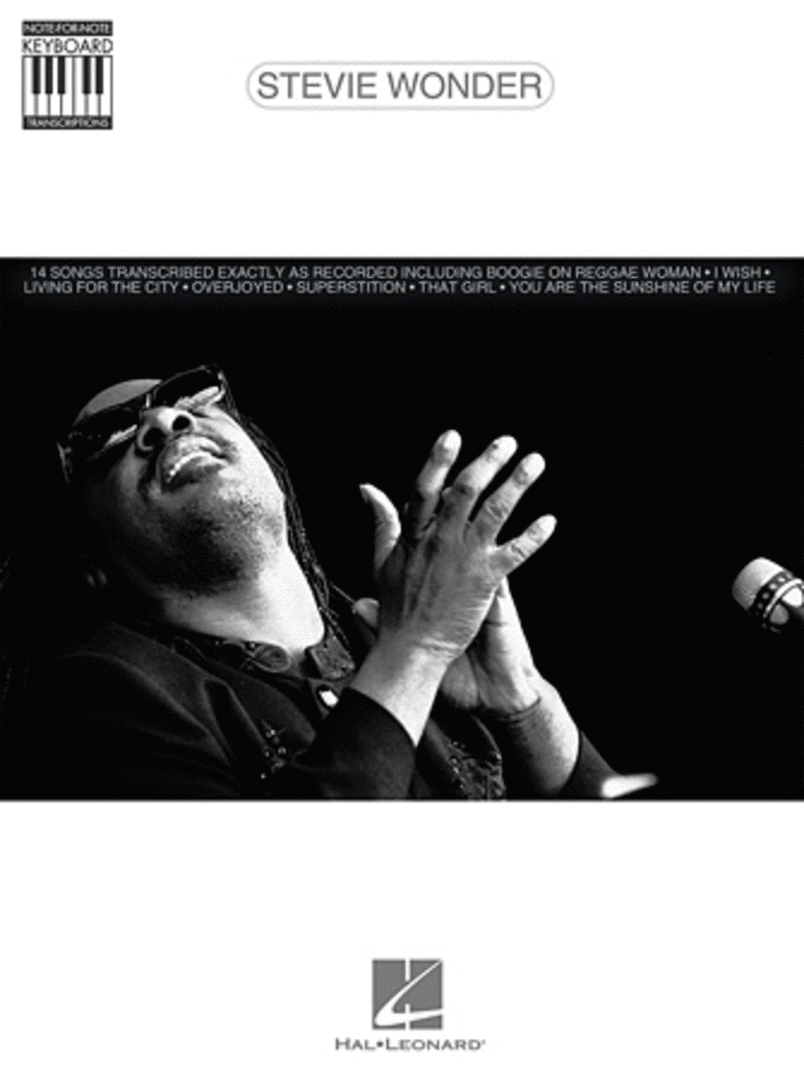 Stevie Wonder by Stevie Wonder Piano - Sheet Music