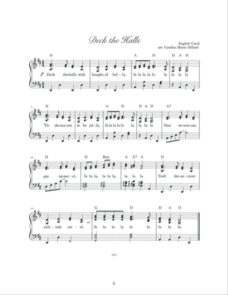 Best Book of Christmas Carols - Piano edition Voice scores gallery preview page 5