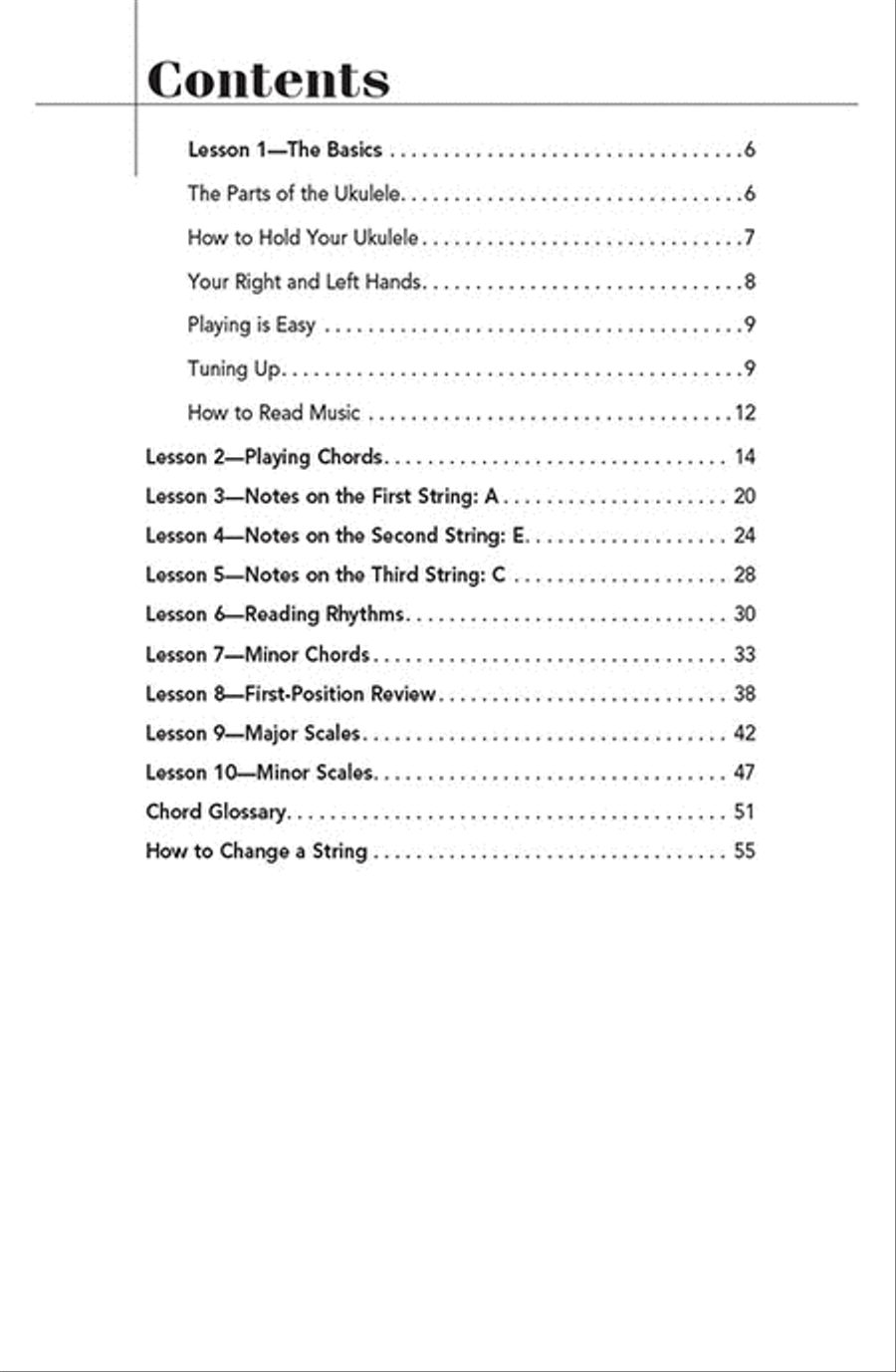 Play Ukulele Today! – Level 1 Ukulele scores gallery preview page 2