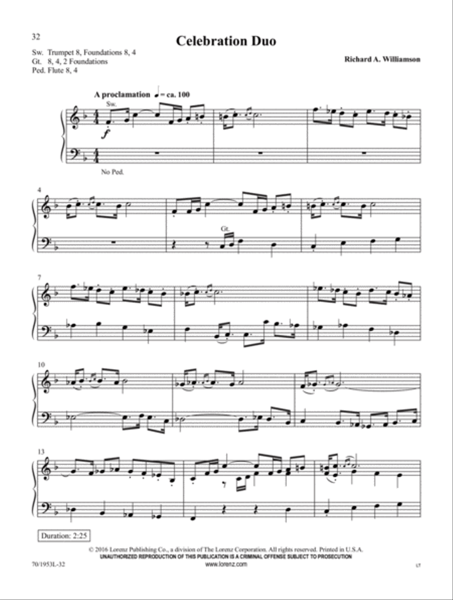 Sound the Trumpet Sound the Trumpet Trumpet scores gallery preview page 12