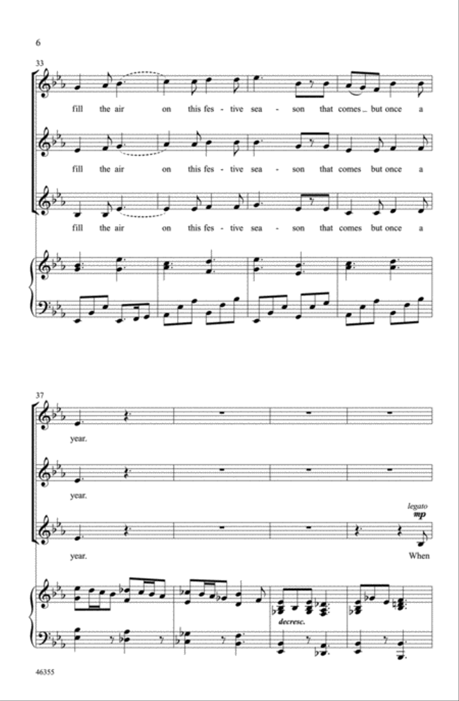 A Winter Noel A Winter Noel Choir scores gallery preview page 5