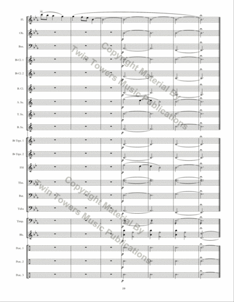 Grazioso Concert Band scores gallery preview page 20