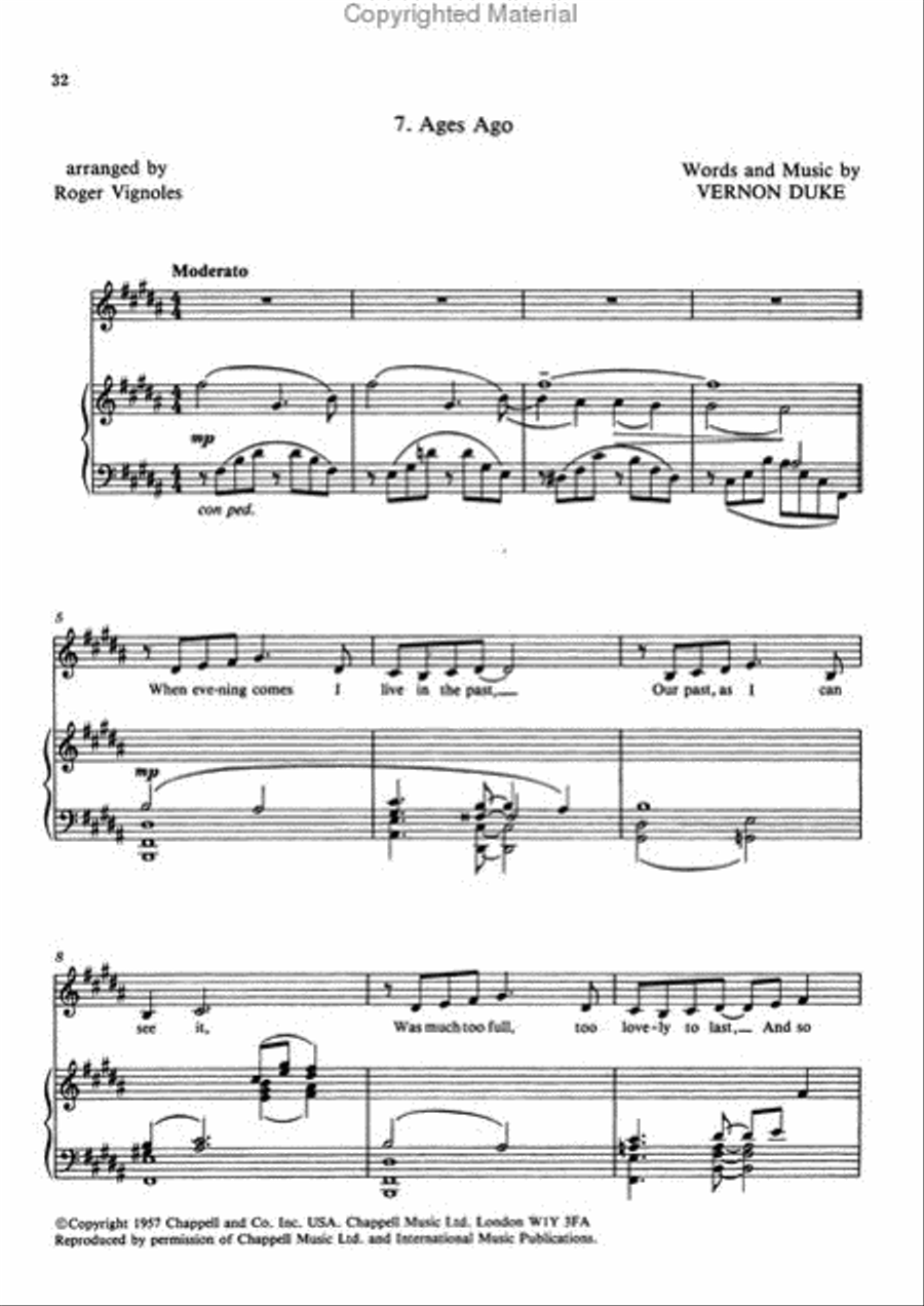 Sarah's Encores Piano, Vocal scores gallery preview page 4