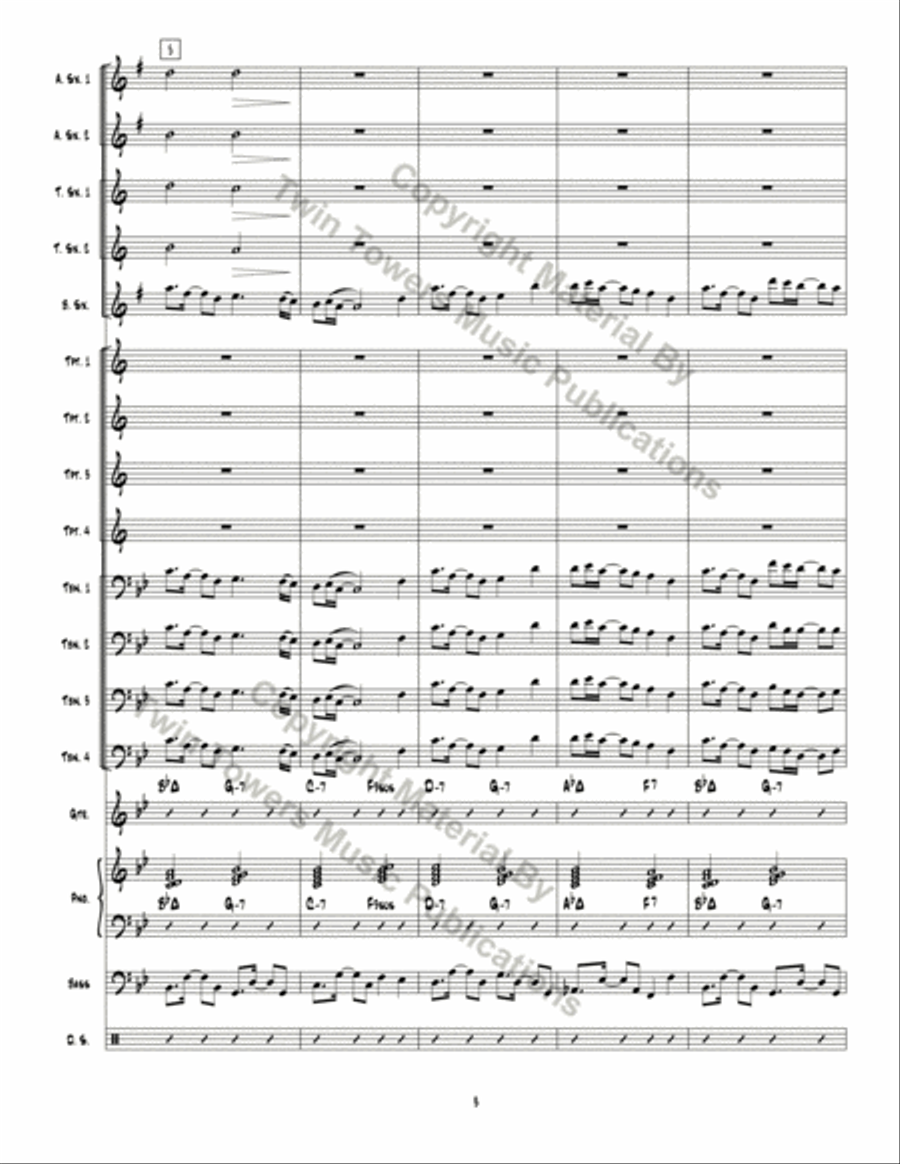Boss of Funk Jazz Ensemble scores gallery preview page 4