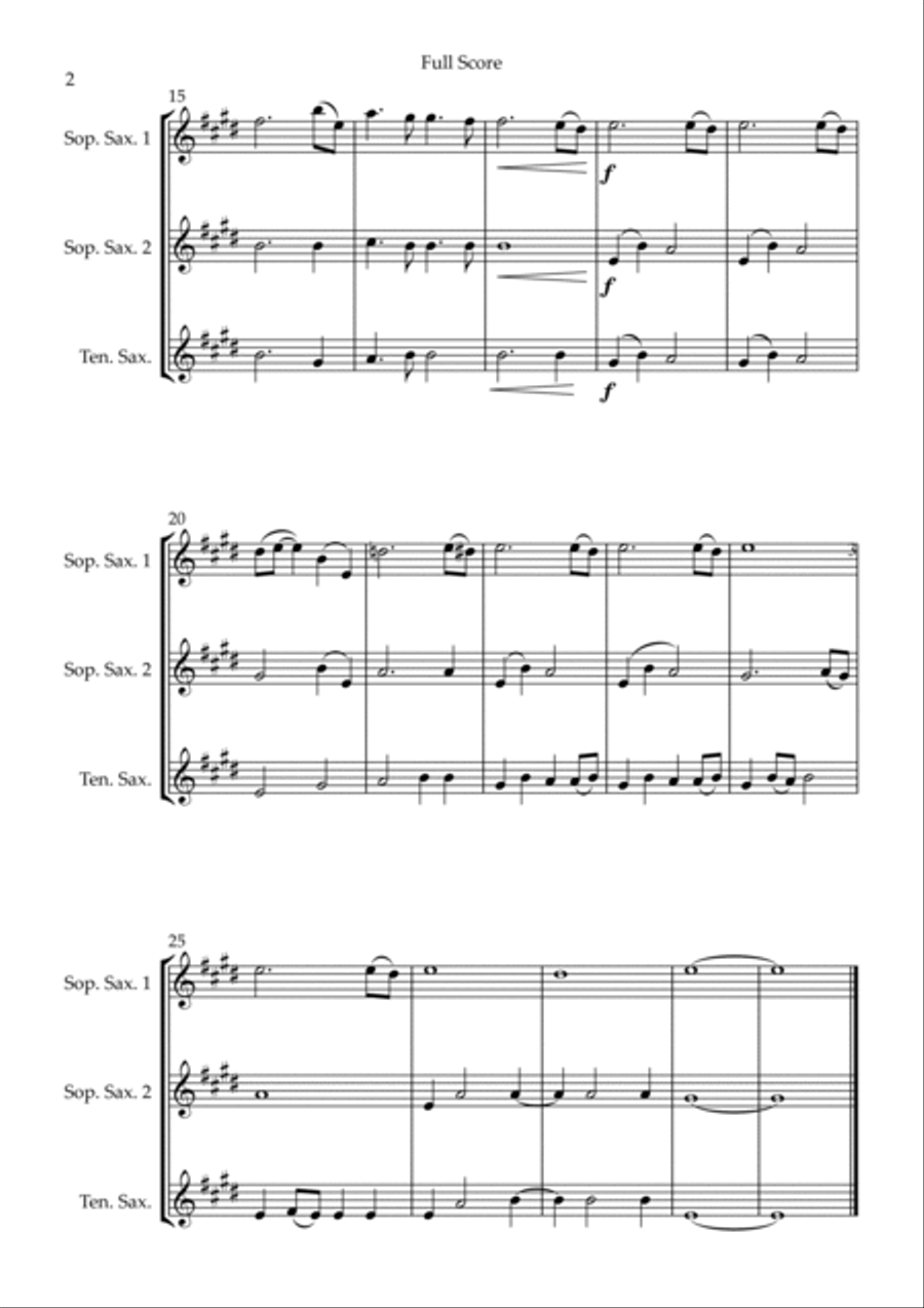 Jurassic Park Iii Woodwind Trio scores gallery preview page 2