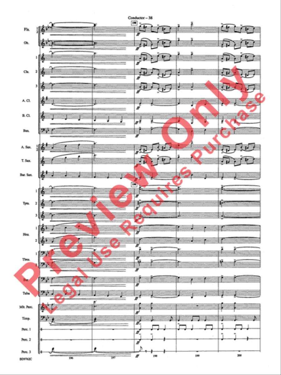 By Loch and Mountain Concert Band scores gallery preview page 41