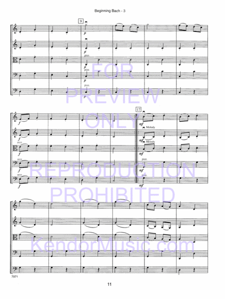 Kendor Concert Favorites - 3rd Violin (Viola T.C.) image number null