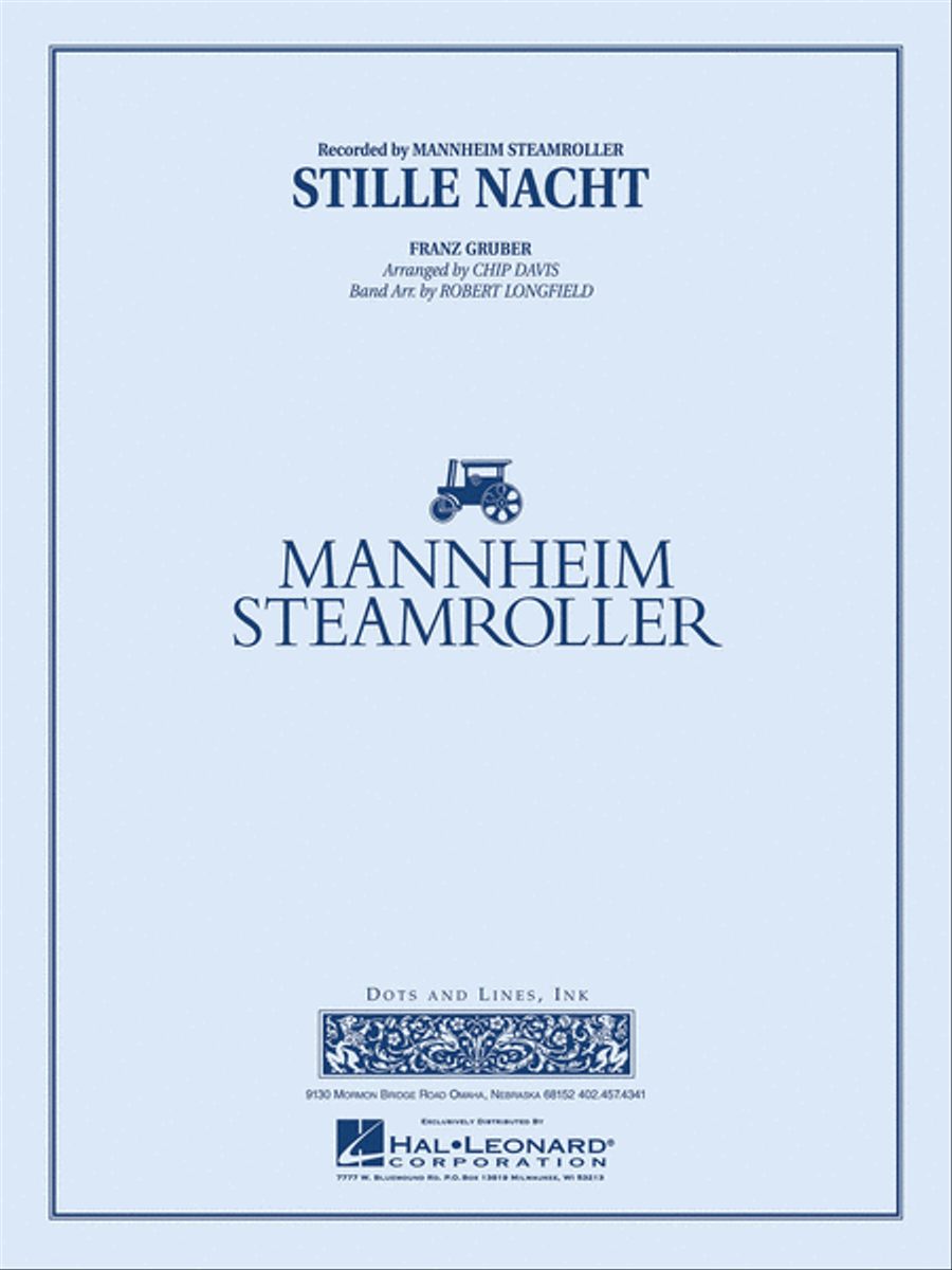 Stille Nacht Concert Band scores gallery preview page 1