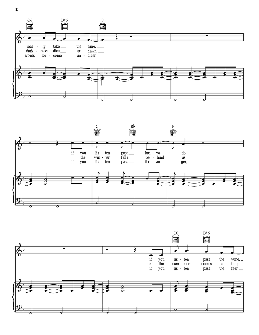 Listen Acoustic Guitar scores gallery preview page 2