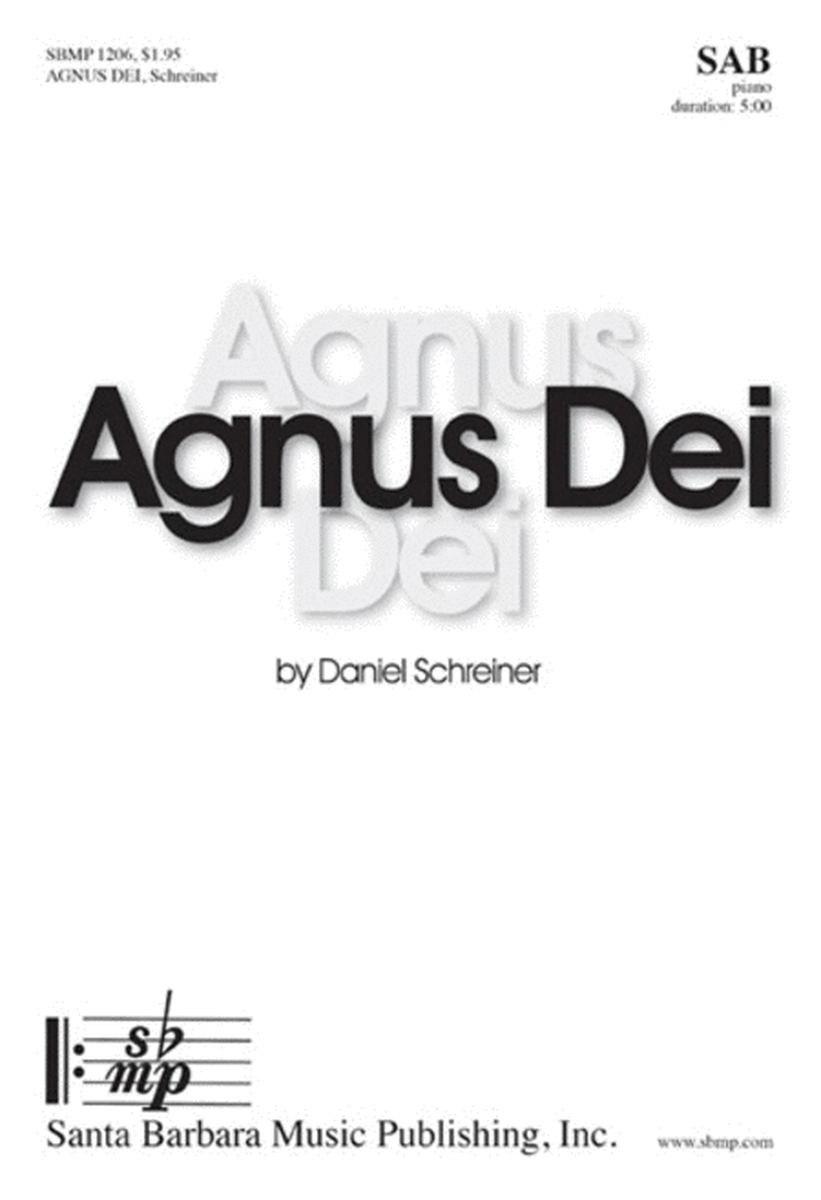 Agnus Dei - SAB Octavo image number null