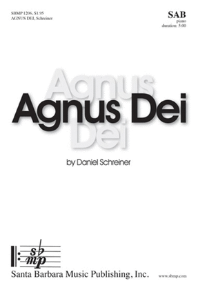 Book cover for Agnus Dei - SAB Octavo
